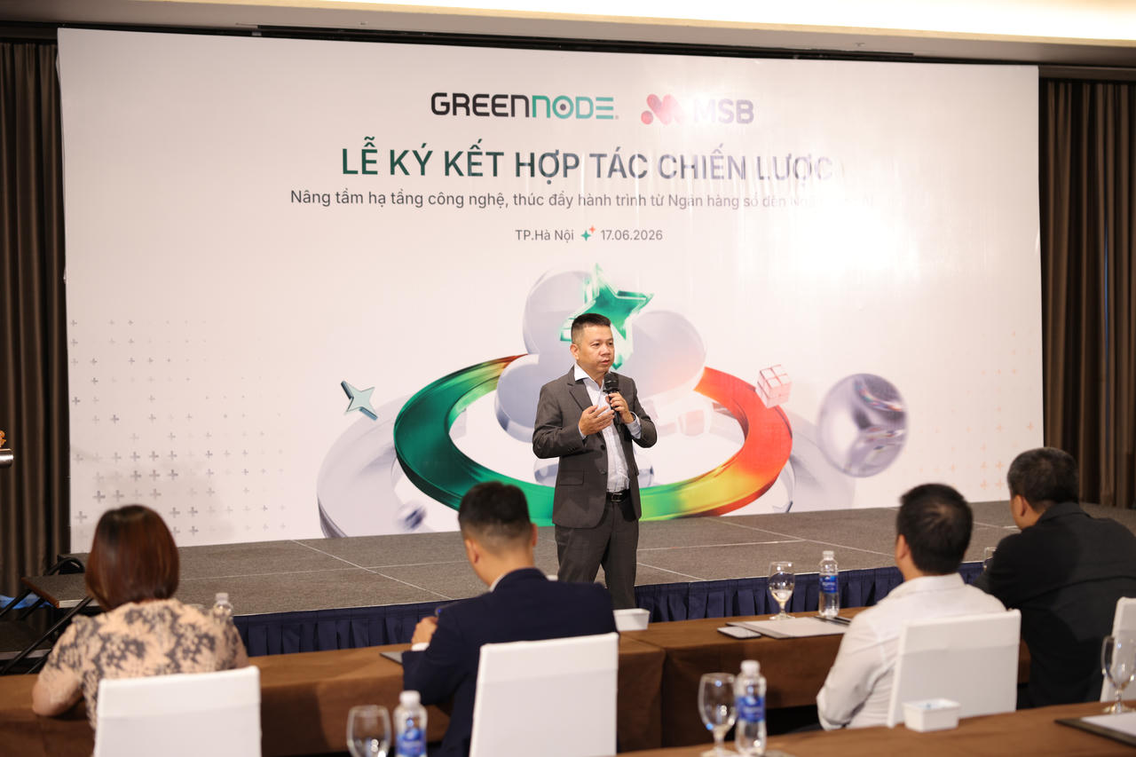 GreenNode và MSB mở rộng hợp tác chiến lược, thúc đẩy hành trình từ ngân hàng số đến ngân hàng AI