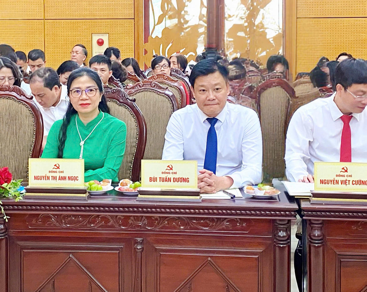 Hội nghị khẳng định mô hình chính quyền địa phương hai cấp là chủ trương đúng đắn, phù hợp với thực tiễn của Thủ đô Hà Nội và phường Tây Hồ. (Ảnh: PV)