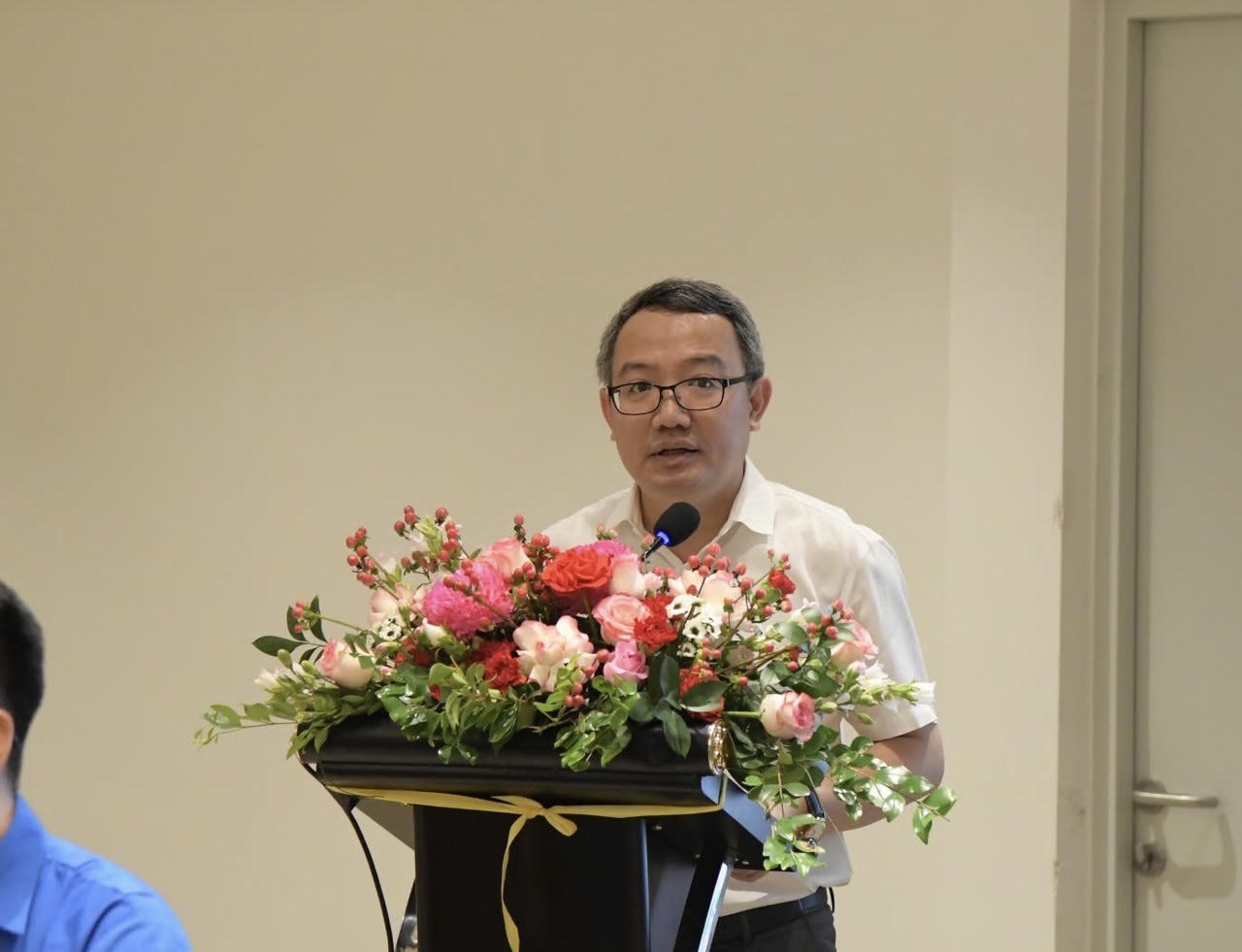 Cục trưởng Hồ Quang Huy phát biểu