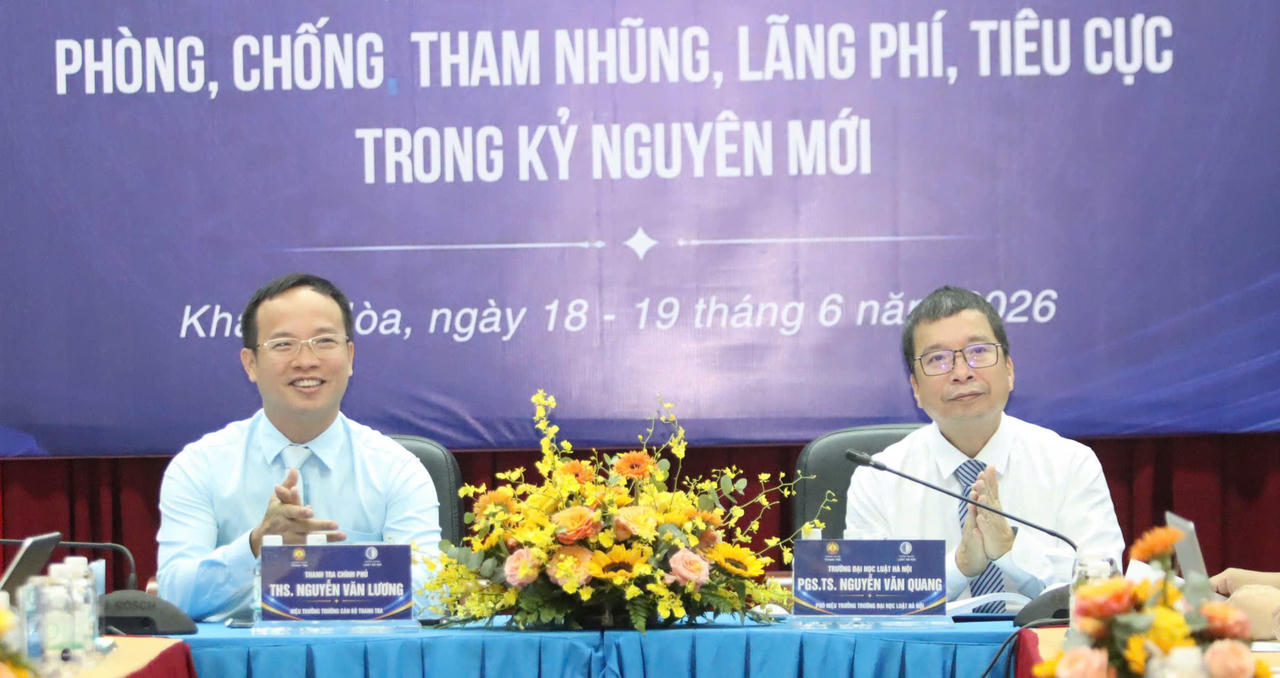 Tăng cường phòng, chống tham nhũng và tiêu cực từ sớm, từ xa
