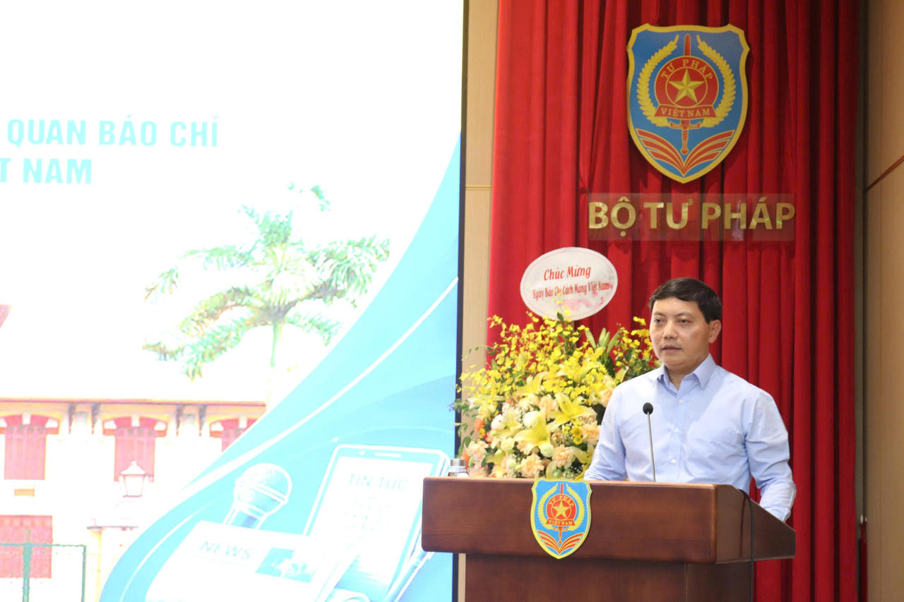 Tổng Biên tập Báo Công lý Trần Đức Vĩnh