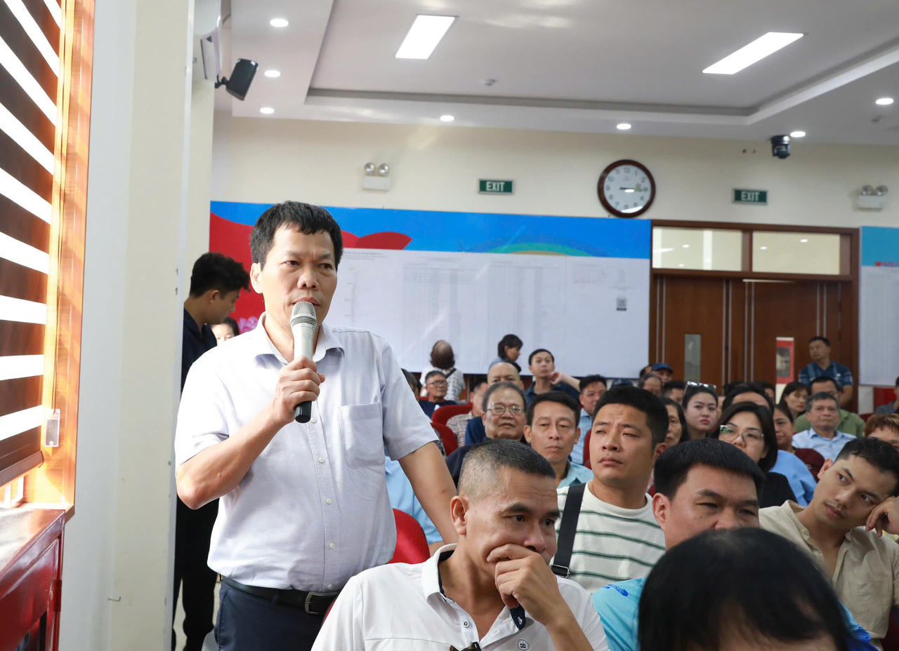 Dự án Trục không gian Quốc lộ 1A: Phường Định Công tổ chức Hội nghị công bố các văn bản pháp lý 