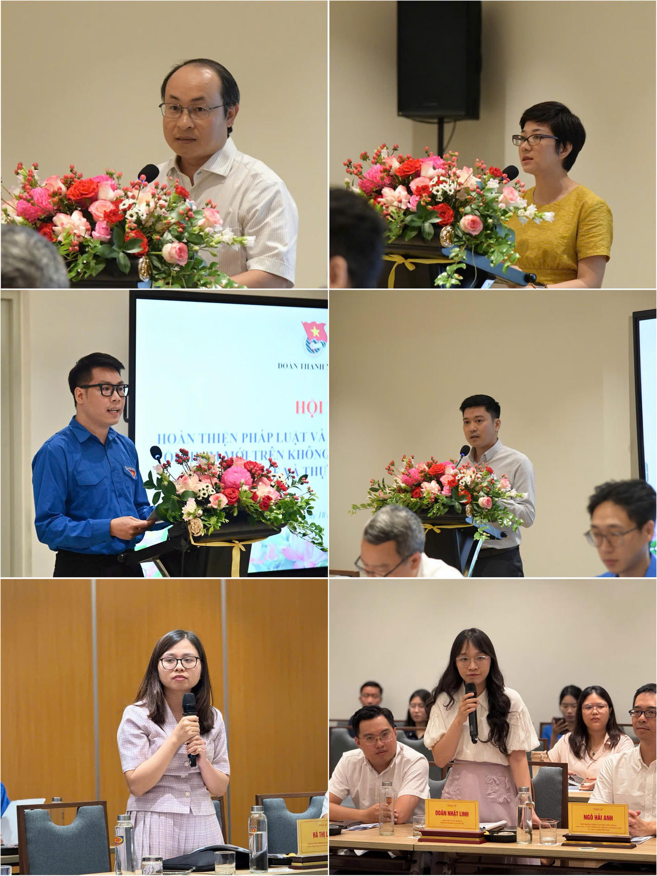 Các đại biểu trao đổi