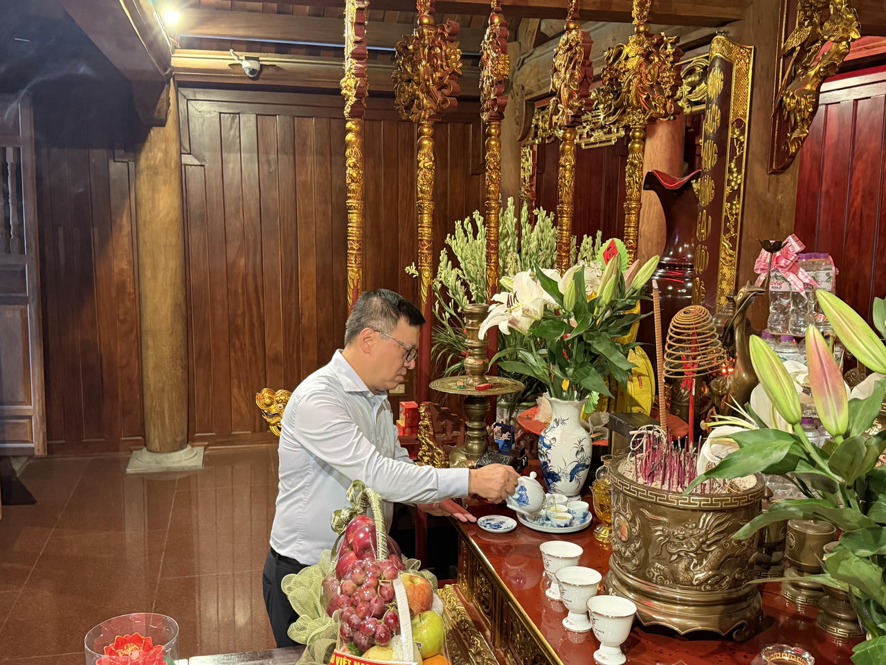 Hải Phòng: Đoàn đại biểu Trung ương Hội Nhà báo Việt Nam dâng hương tưởng niệm đồng chí Nguyễn Đức Cảnh