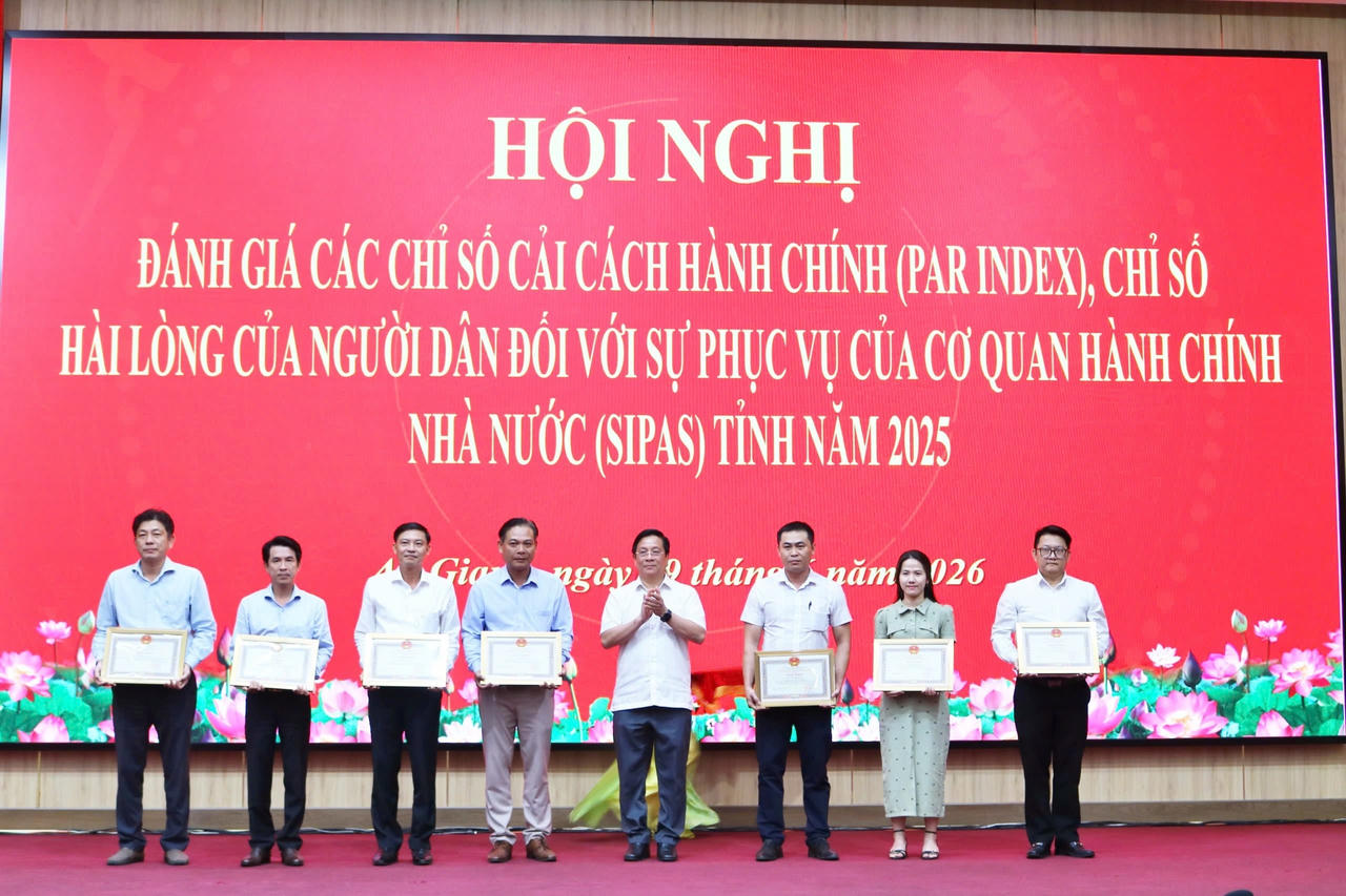  84,67% người dân An Giang hài lòng dịch vụ hành chính công