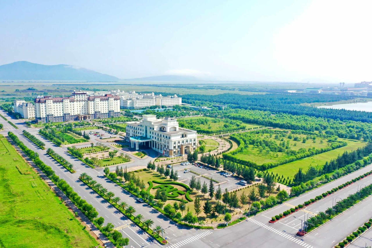 Không gian xanh tại Formosa Hà Tĩnh.