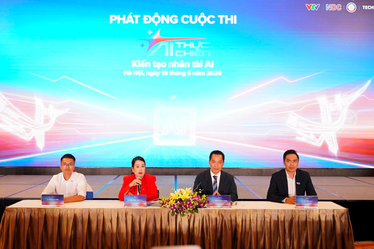 “AI Thực chiến” 2026 sẽ được mở rộng phạm vi, tập trung ứng dụng AI để giải quyết bài toán thật trong các lĩnh vực giáo dục, văn hóa và phát triển xã hội (ảnh BTC).