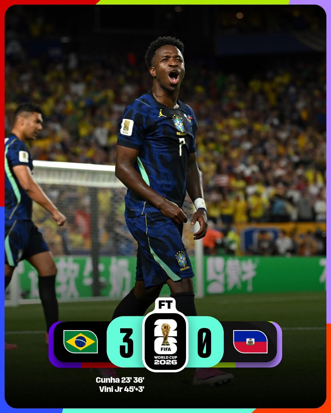 Mỹ vào vòng 32 đội, Brazil thắng đậm Haiti