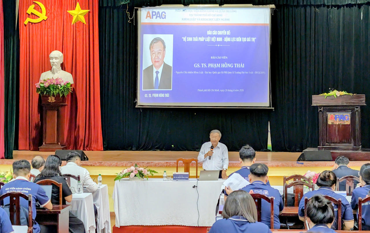 Hệ sinh thái pháp luật Việt Nam: Động lực kiến tạo giá trị, nâng đỡ phát triển