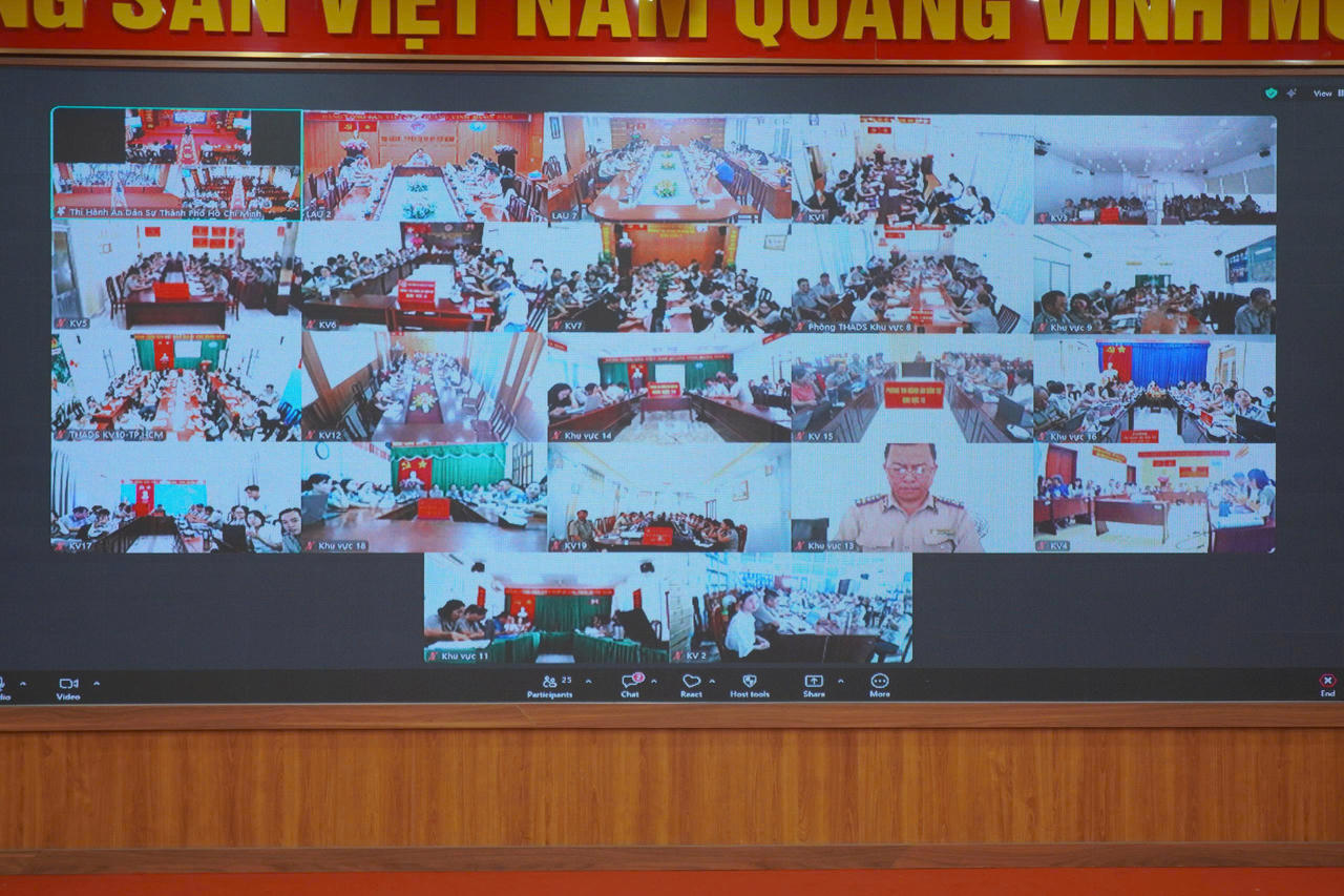 Thi hành án dân sự Thành phố Hồ Chí Minh: Hơn 1.000 công chức, người lao động đồng loạt thi tìm hiểu Luật Thi hành án dân sự năm 2025