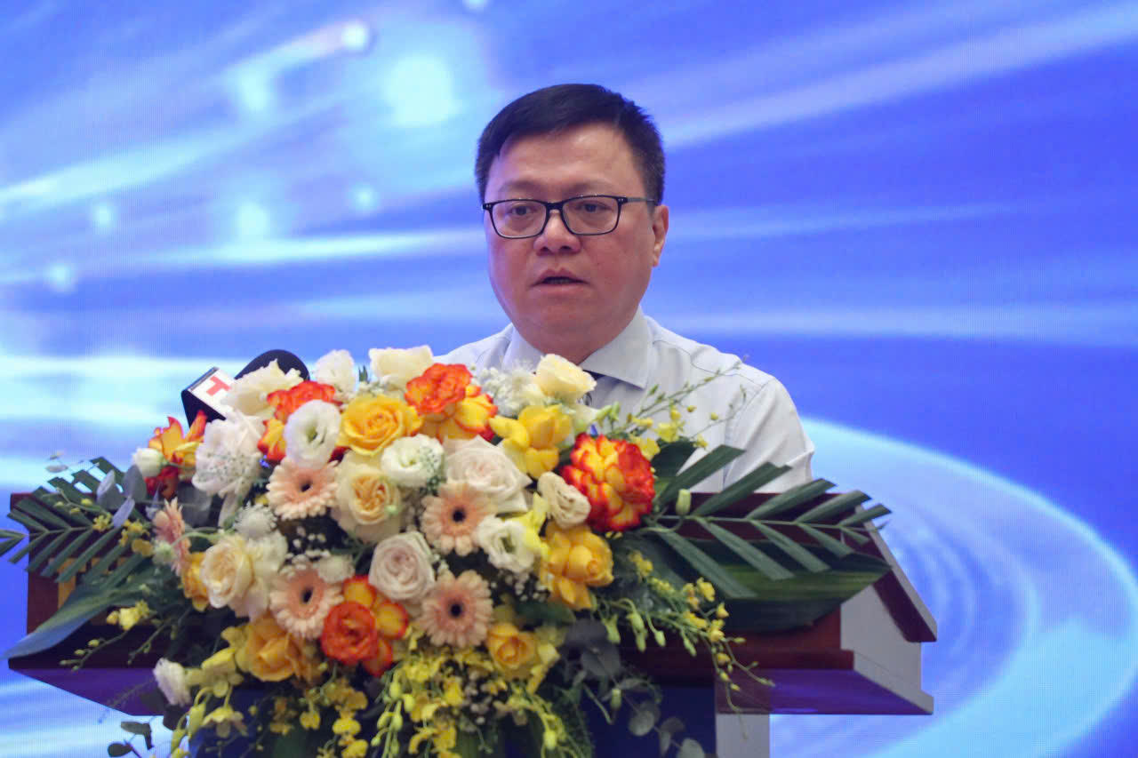 Ủy viên Trung ương Đảng, Phó Trưởng Ban Tuyên giáo và Dân vận Trung ương, Tổng Biên tập Báo Nhân Dân, Chủ tịch Hội Nhà báo Việt Nam Lê Quốc Minh phát biểu bế mạc.