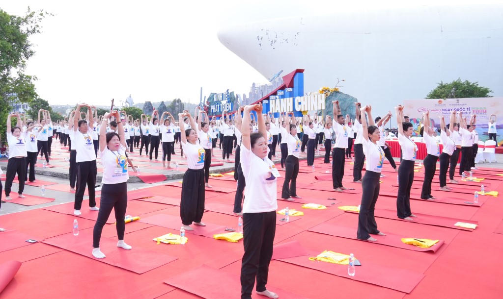 Quảng Ninh tổ chức Ngày Quốc tế Yoga 