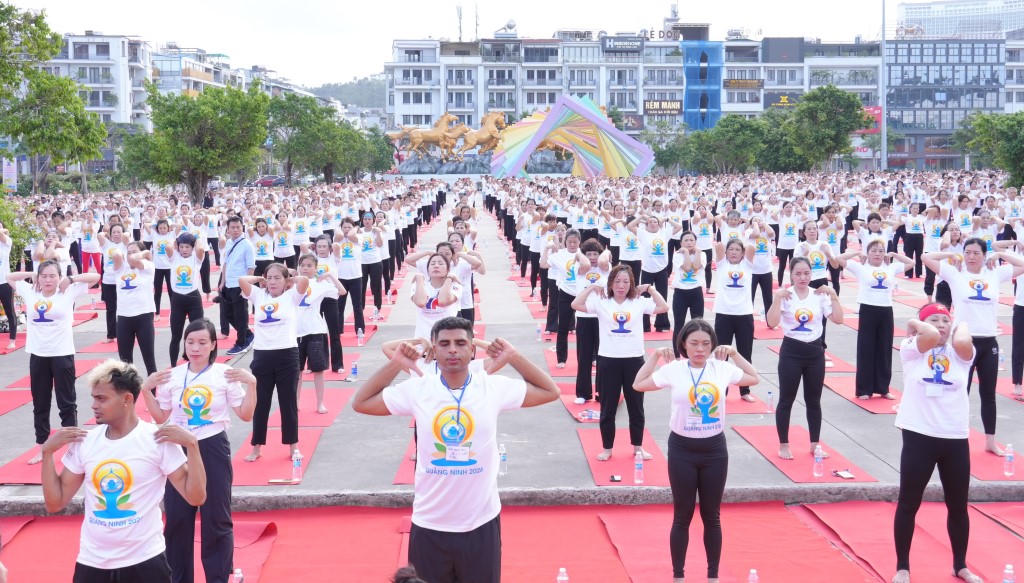 Quảng Ninh tổ chức Ngày Quốc tế Yoga 