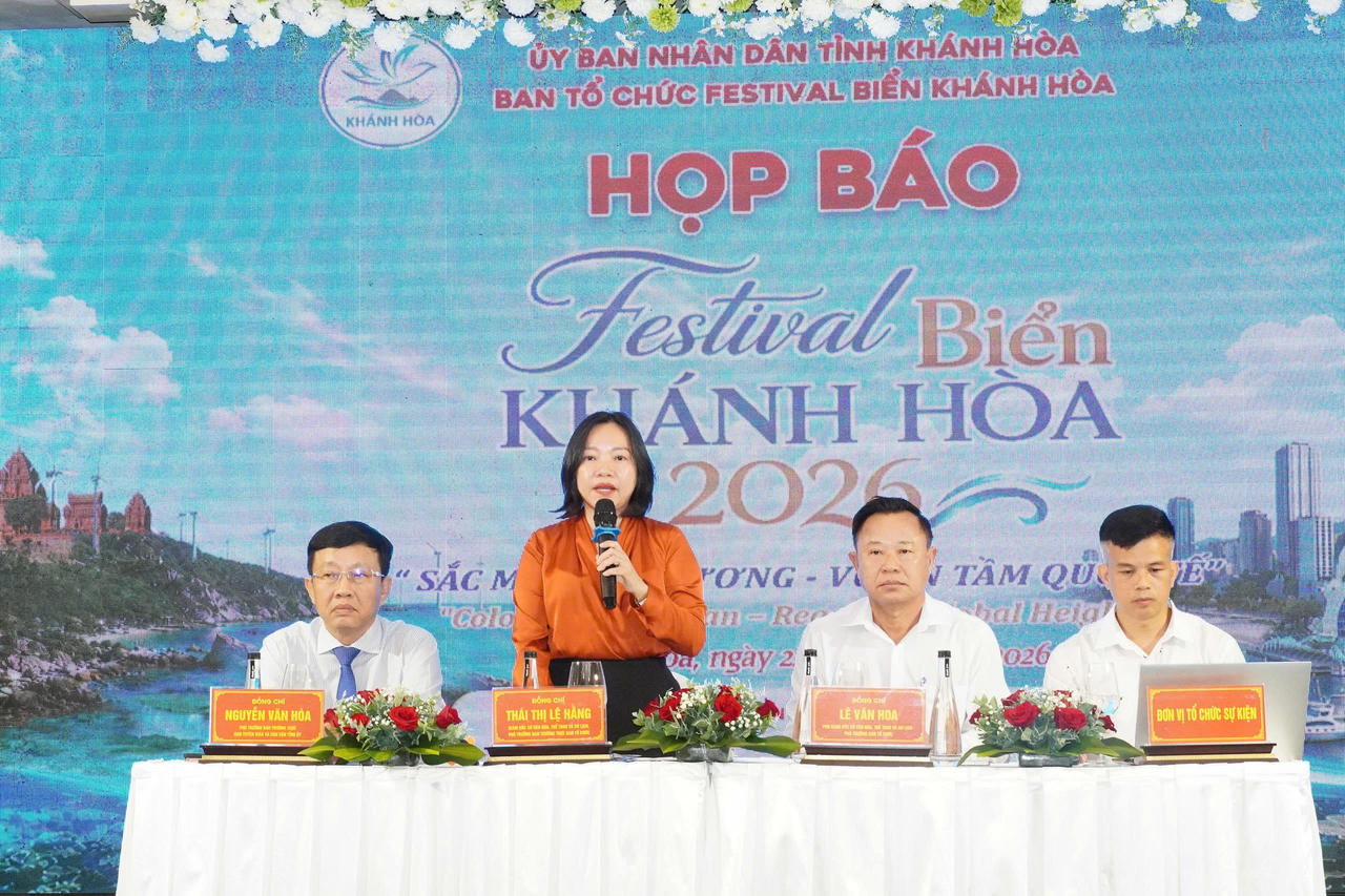 Festival Biển Khánh Hòa 2026: Sắc màu đại dương hội tụ, khẳng định vị thế điểm đến quốc tế