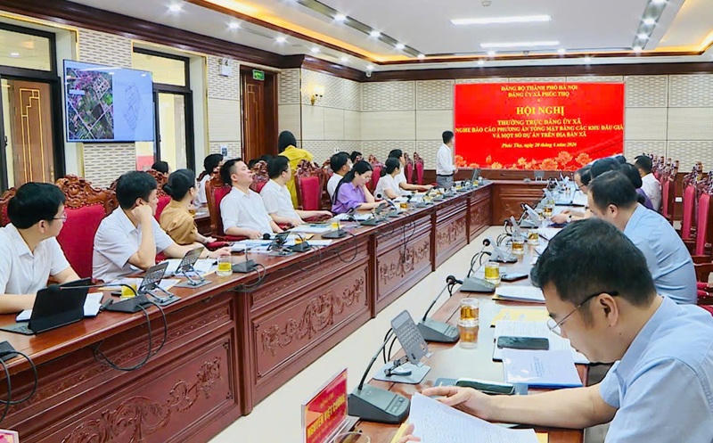 Phúc Thọ (Hà Nội): Tạo quỹ đất phát triển, hướng tới đô thị hiện đại và bền vững