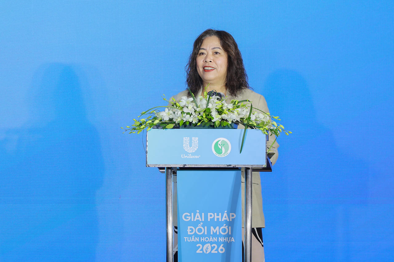 Bà Nguyễn Thị Bích Vân - Tổng Giám đốc Quốc gia-Unilever