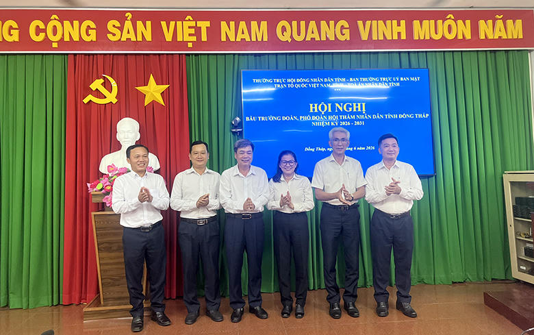 Bà Lê Thị Hồng Phượng - nguyên Giám đốc Sở Tư pháp tỉnh Đồng Tháp được tín nhiệm bầu giữ chức Trưởng đoàn Hội thẩm nhân dân tỉnh Đồng Tháp nhiệm kỳ 2026 - 2031