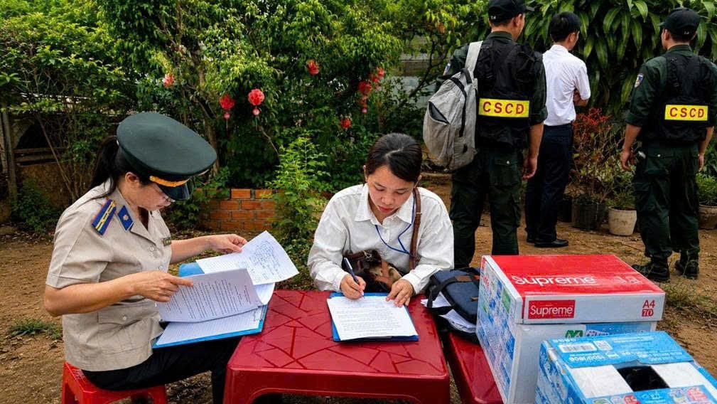 CHV thực hiện công tác thi hành án tại cơ sở