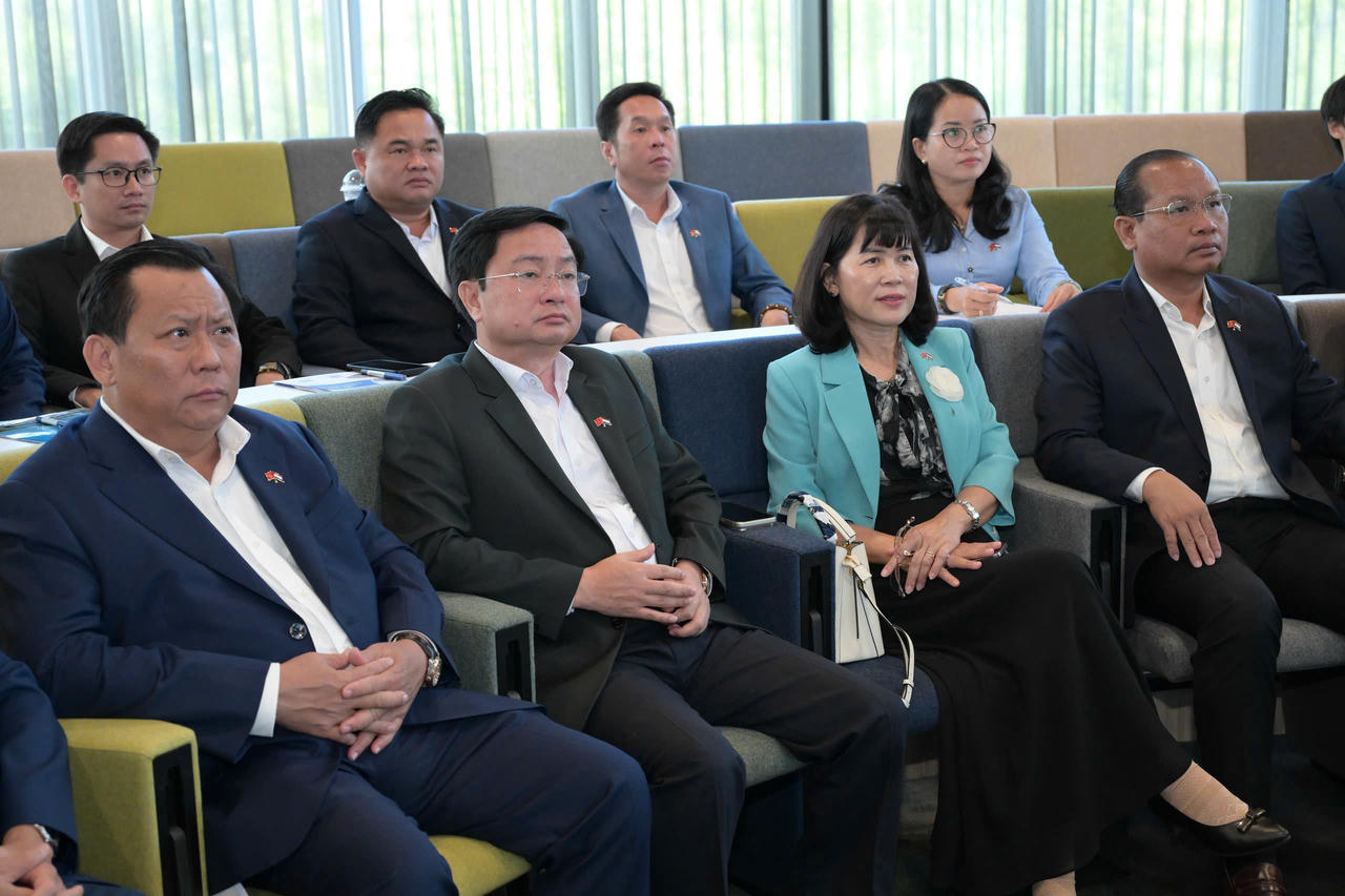 Đoàn công tác tỉnh Tây Ninh tham dự sự kiện