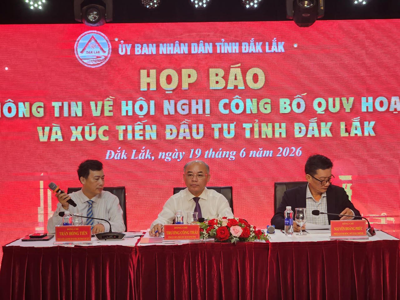 Đắk Lắk tổ chức Họp báo thông tin về Hội nghị Công bố Quy hoạch và Xúc tiến đầu tư năm 2026.