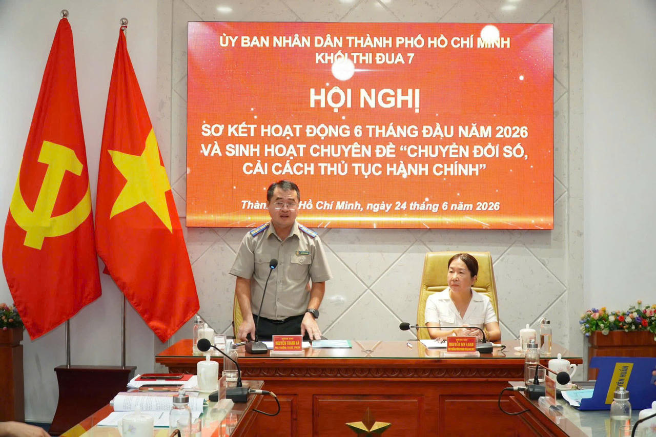 Khối thi đua 7 Thành phố Hồ Chí Minh: Chuyển đổi số là động lực nâng cao hiệu quả hoạt động của các cơ quan, đơn vị