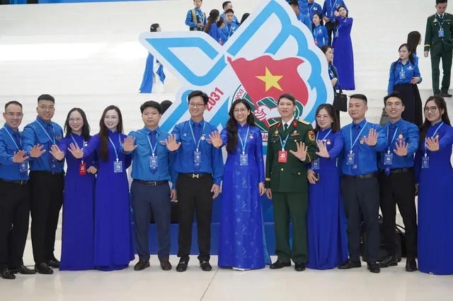 Các đại biểu tại Phiên thứ nhất, Đại hội Đoàn toàn quốc lần thứ XIII.