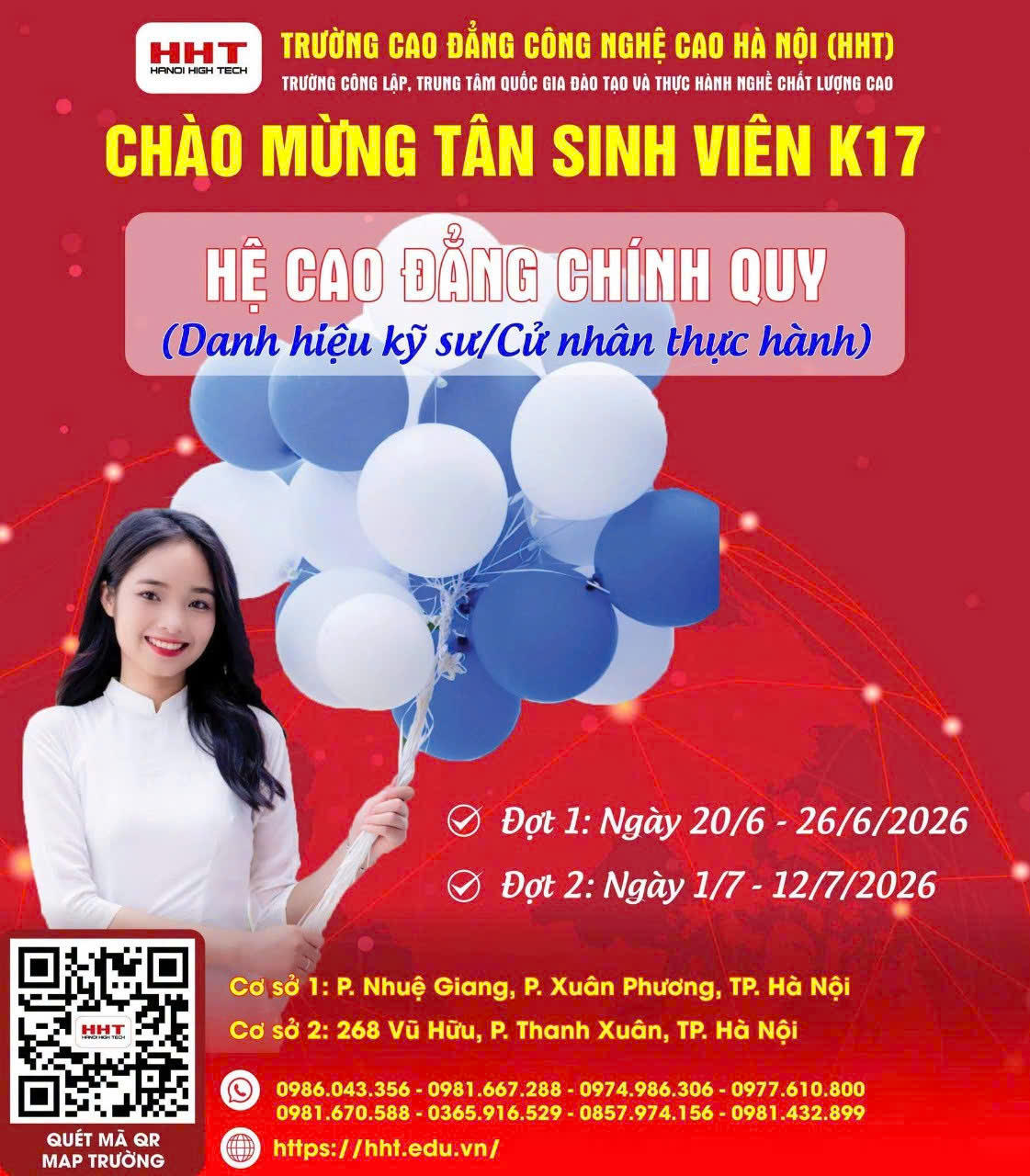 Sức nóng tuyển sinh tại Trường Cao đẳng Công nghệ cao Hà Nội