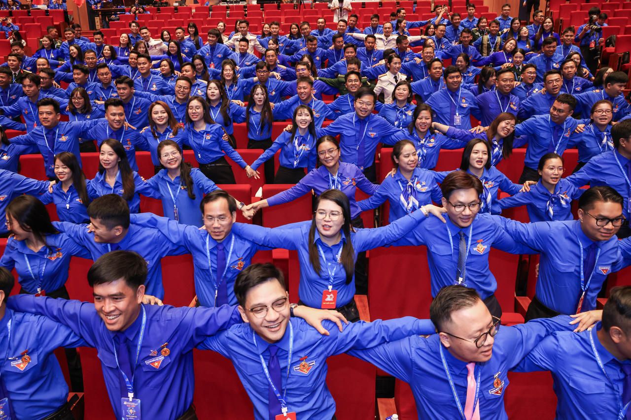Khai mạc Đại hội Đoàn toàn quốc lần thứ XIII: Tuổi trẻ Việt Nam tiên phong tiến vào kỷ nguyên mới
