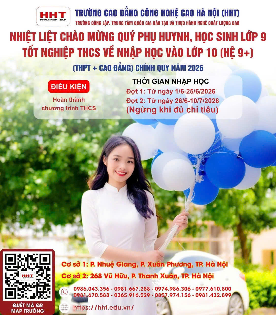 Sức nóng tuyển sinh tại Trường Cao đẳng Công nghệ cao Hà Nội