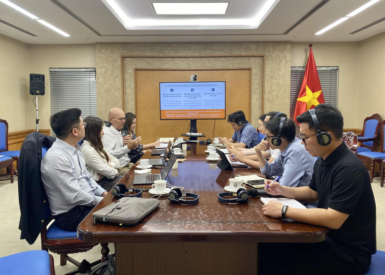 Dự án được triển khai trong bối cảnh cả Việt Nam và Pháp đều đặt mục tiêu tăng cường chủ quyền số, làm chủ dữ liệu và phát triển hệ sinh thái AI. (Nguồn: Viện Pháp tại Việt Nam)