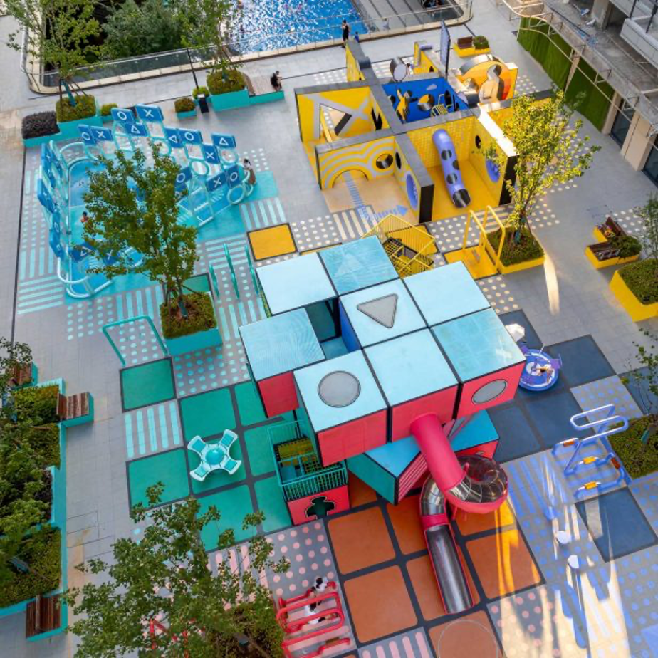 Rubix Square (Giang Tây) được thiết kế bởi 100Architects