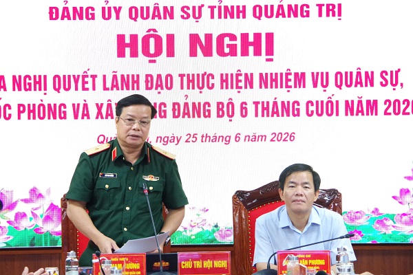 Quảng Trị xác định 5 nhiệm vụ trọng tâm về quân sự, quốc phòng trong 6 tháng cuối năm