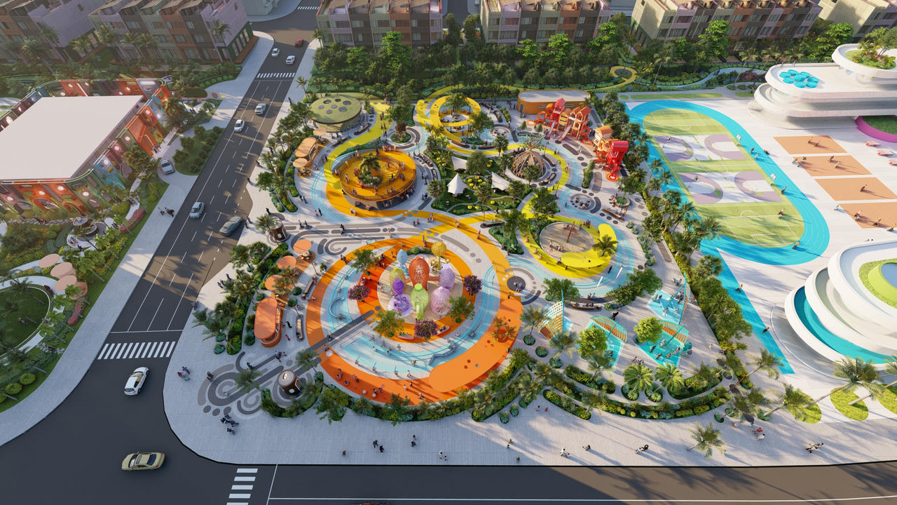 &nbsp;Khu vui chơi, tương tác sáng tạo rộng 6.800m² tại Coastal Quảng Ngãi
