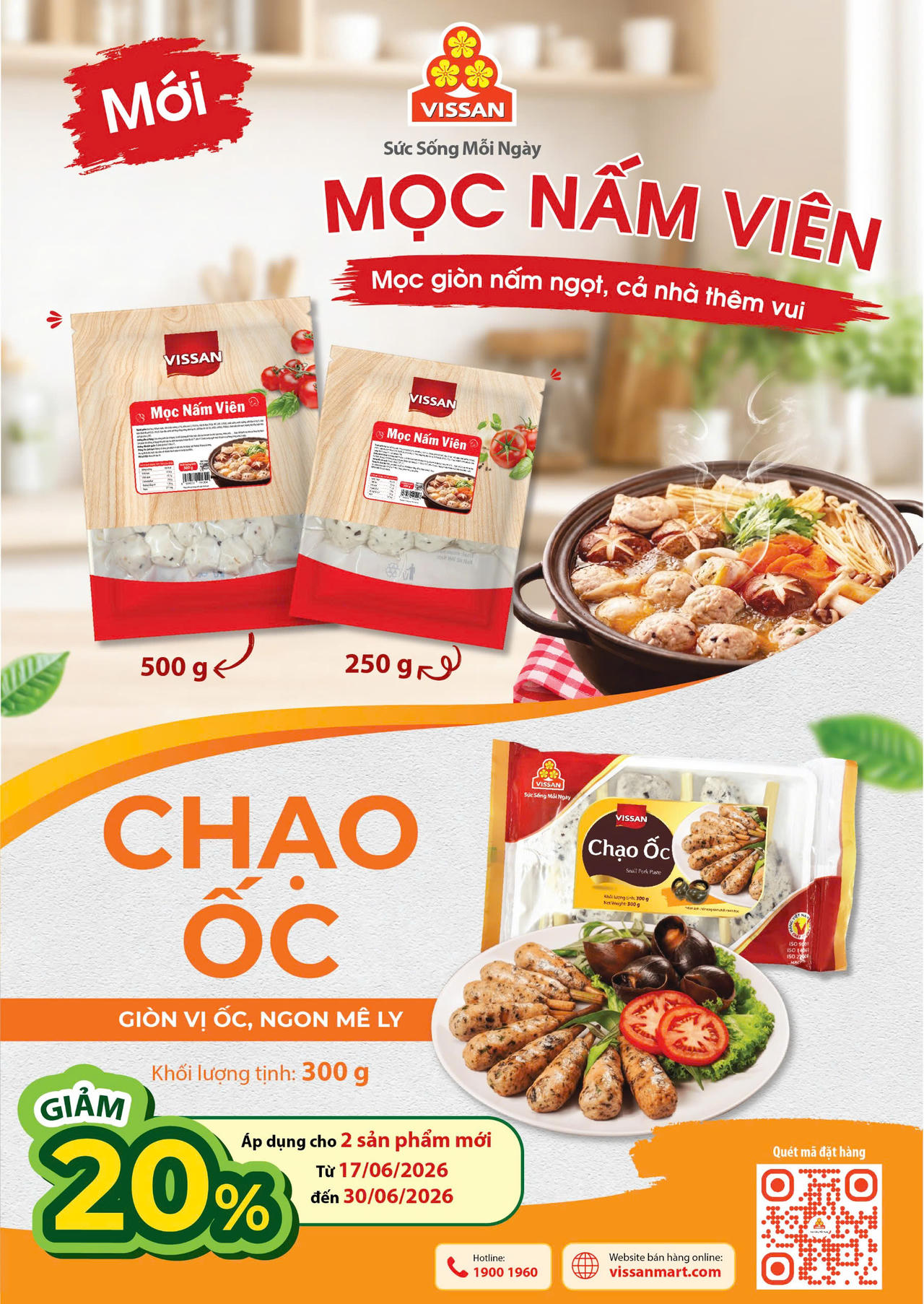 Hai sản phẩm mới của VISSAN