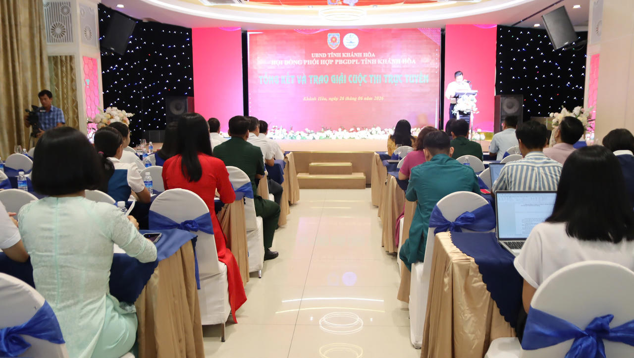 Quang cảnh buổi lễ