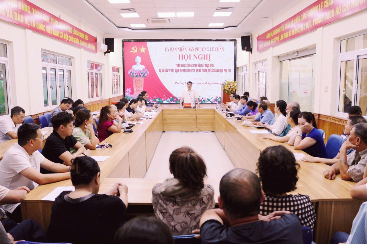 Hải Phòng triển khai kế hoạch thu hồi đất mở rộng ngõ 170 Hai Bà Trưng