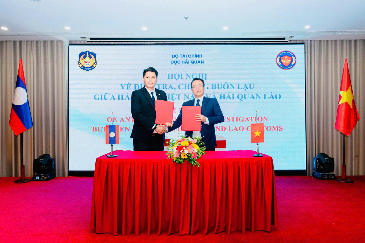 Tăng cường hợp tác giữa Hải quan Việt Nam và Hải quan Lào trong điều tra, chống buôn lậu