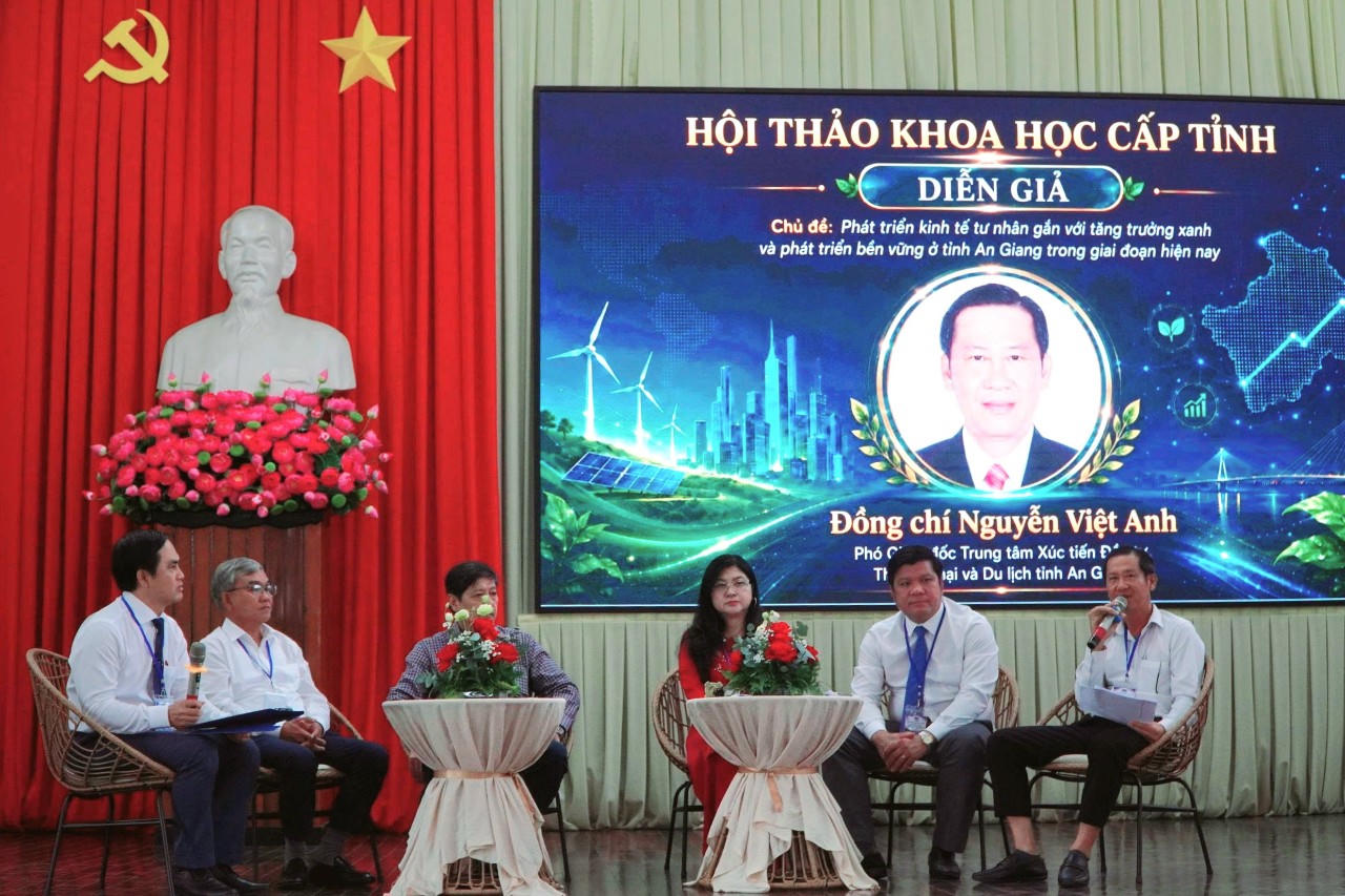 Phát triển kinh tế tư nhân gắn với tăng trưởng xanh, bền vững ở An Giang