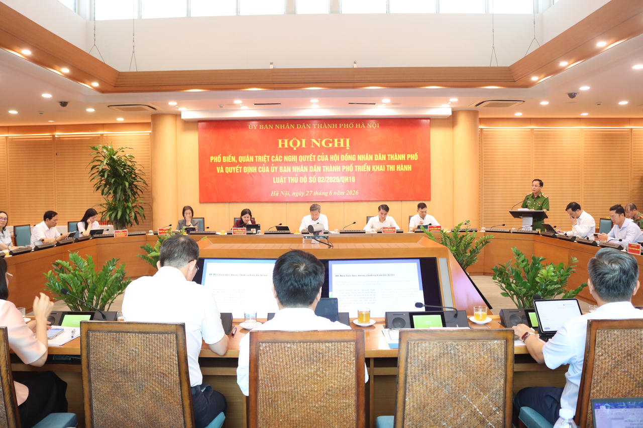 Hà Nội: Thống nhất nhận thức, triển khai đồng bộ các cơ chế, chính sách mới của Luật Thủ đô