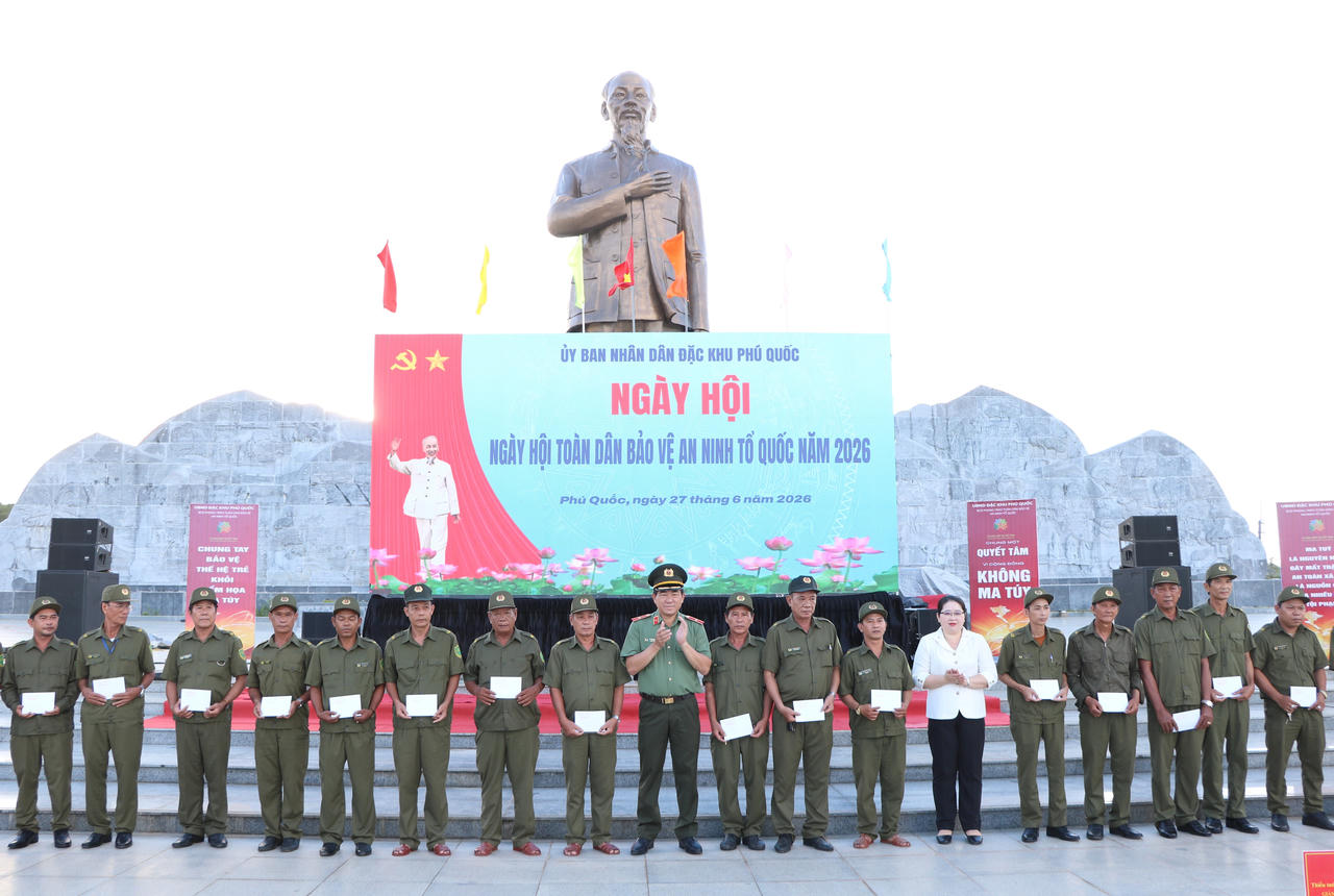 Ngày hội Toàn dân bảo vệ an ninh Tổ quốc tại Phú Quốc 
