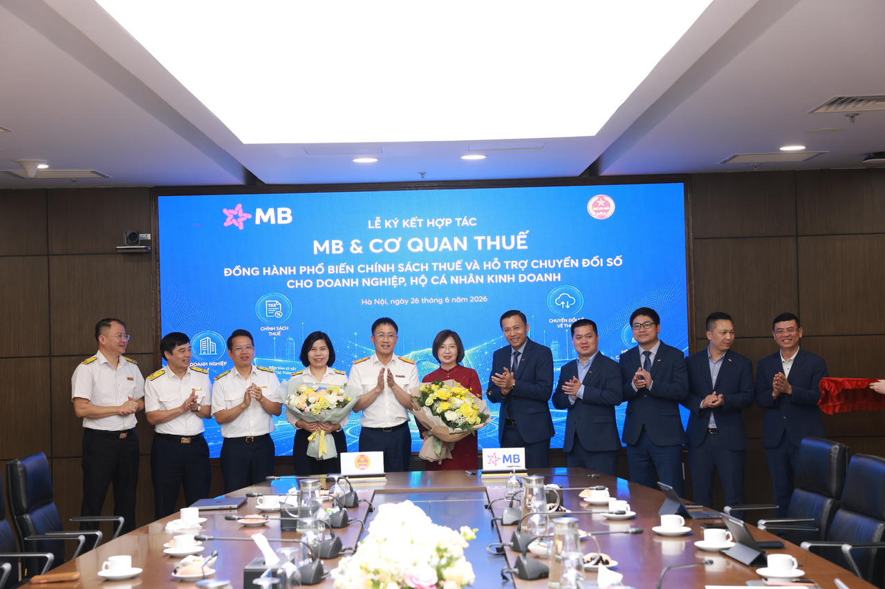 MB đồng hành cùng Cơ quan Thuế: Lấy người nộp thuế làm trung tâm, lấy chuyển đổi số làm nền tảng 