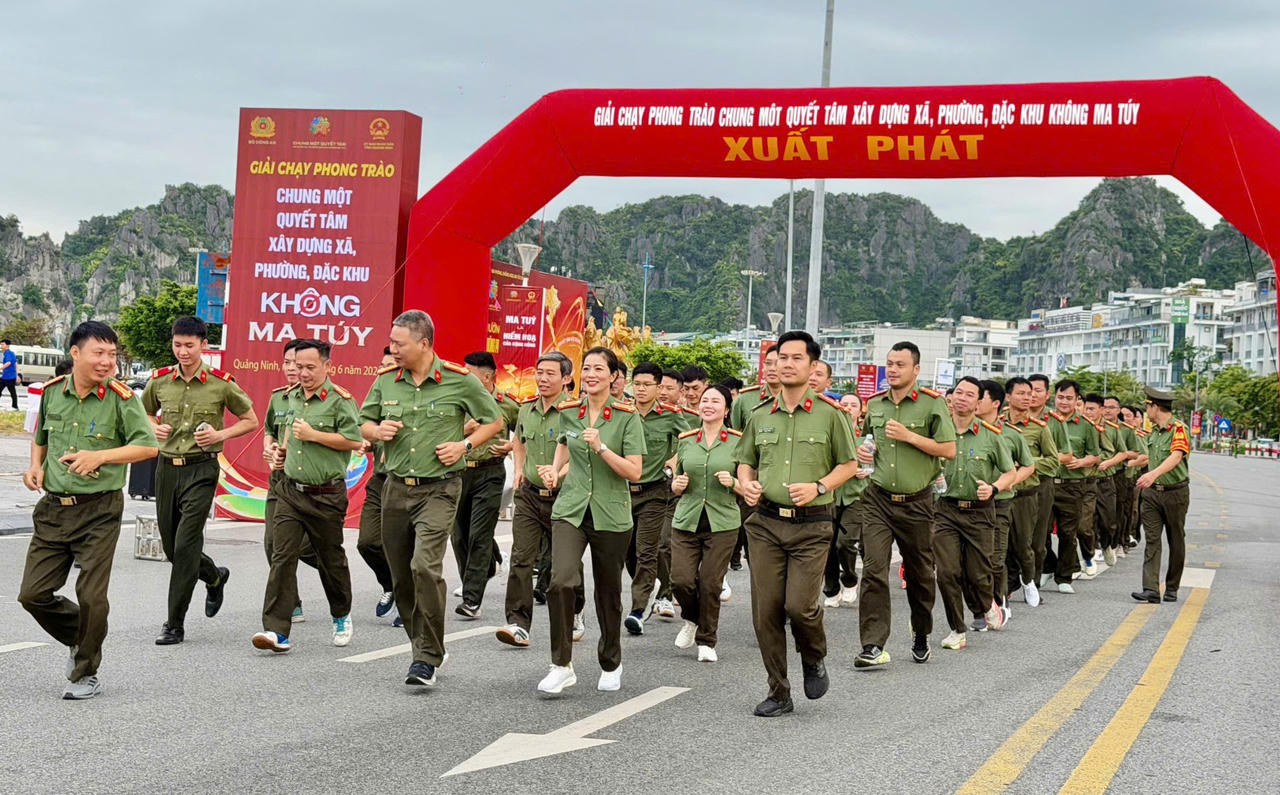 Hoạt động hưởng ứng lan tỏa thông điệp xây dựng xã, phường, đặc khu không ma túy từ cơ sở.