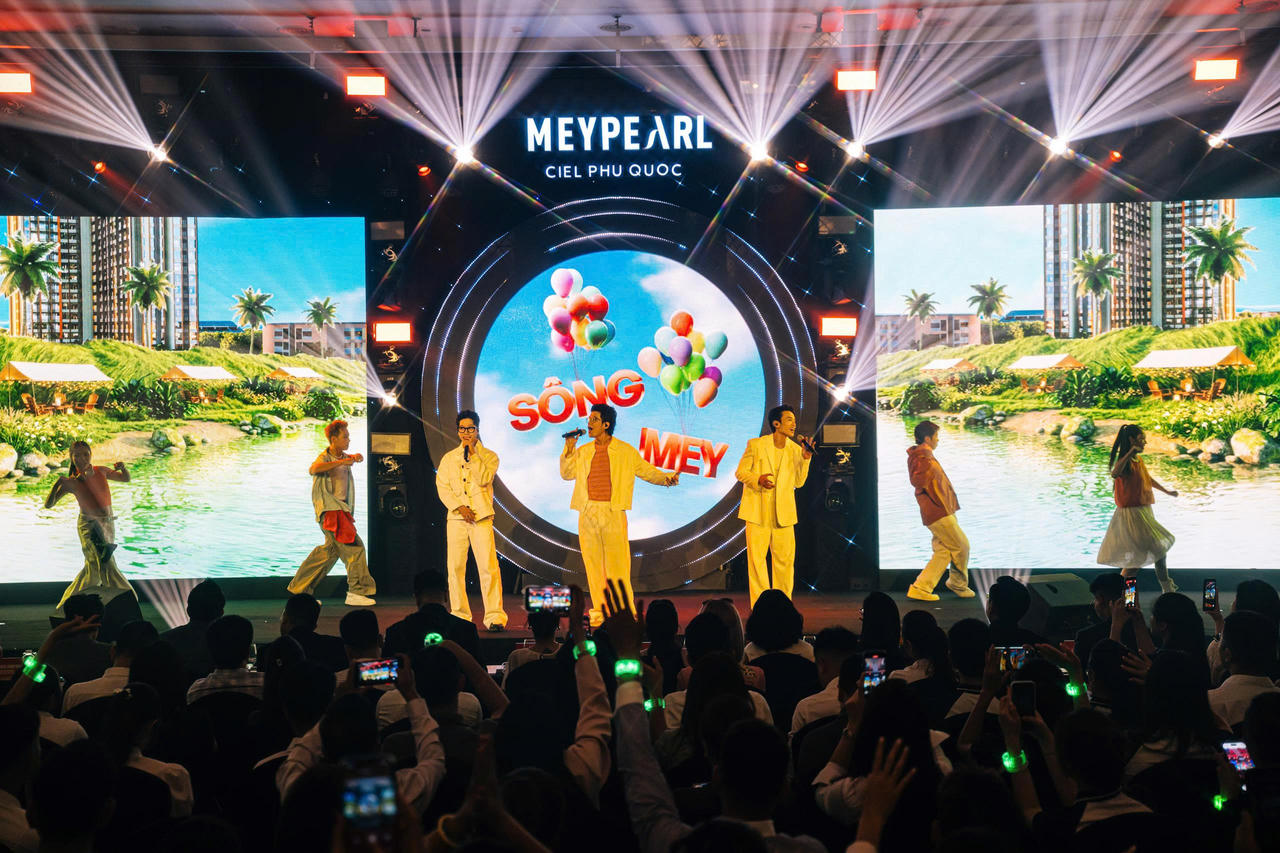 Những màn trình diễn giàu sắc màu tại sự kiện khởi động Meypearl Ciel Phú Quốc. (Ảnh: Meygroup)