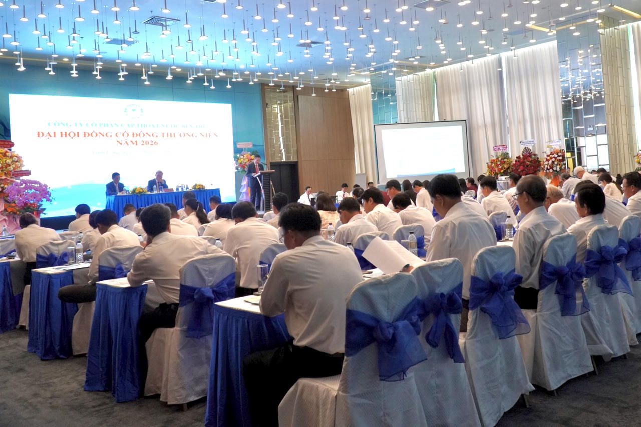 BEWACO tổ chức thành công Đại hội đồng cổ đông thường niên năm 2026