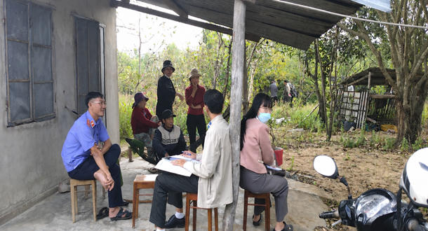 Hình ảnh tài sản sau khi được tháo dỡ để giao cho người được thi hành án