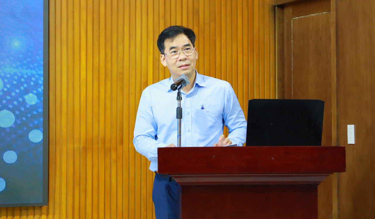 TS. Lê Trường Sơn, Hiệu trưởng ULAW nhấn mạnh đây là chương trình khởi động chuỗi hoạt động triển khai&nbsp;Luật Bảo vệ dữ liệu tại ULAW