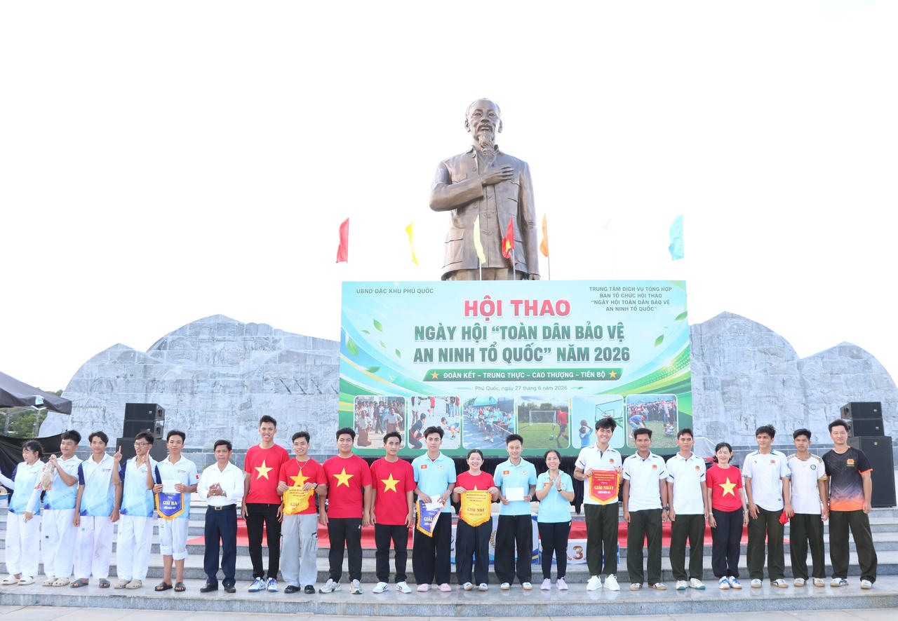 Ngày hội Toàn dân bảo vệ an ninh Tổ quốc tại Phú Quốc 