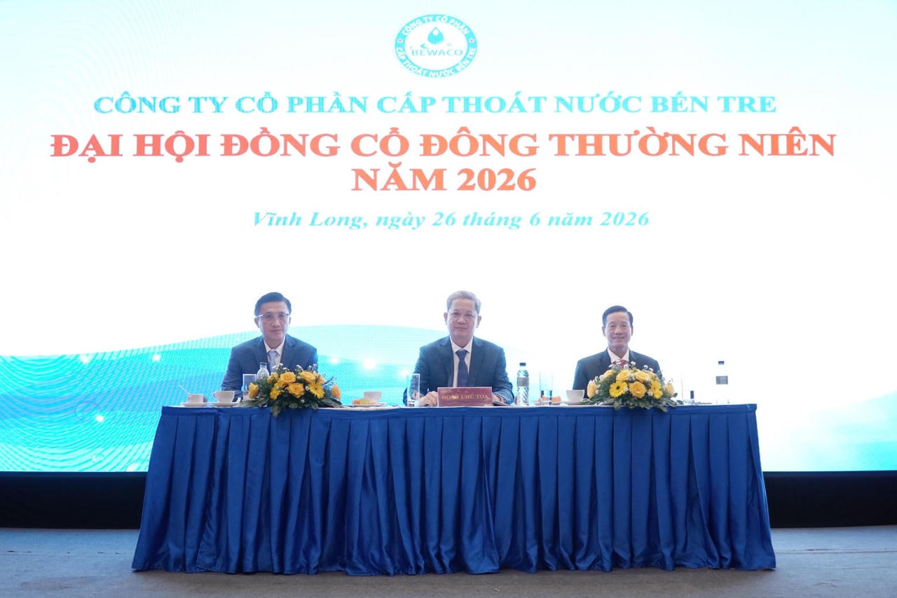BEWACO tổ chức thành công Đại hội đồng cổ đông thường niên năm 2026