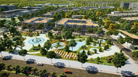 Điểm nhấn dự án là toàn bộ sản phẩm thấp tầng có mặt tiền 7 mét, hoàn thiện mặt ngoài bằng đá nhập khẩu, thiết kế sang trọng và linh hoạt công năng sử dụng (ảnh minh họa)