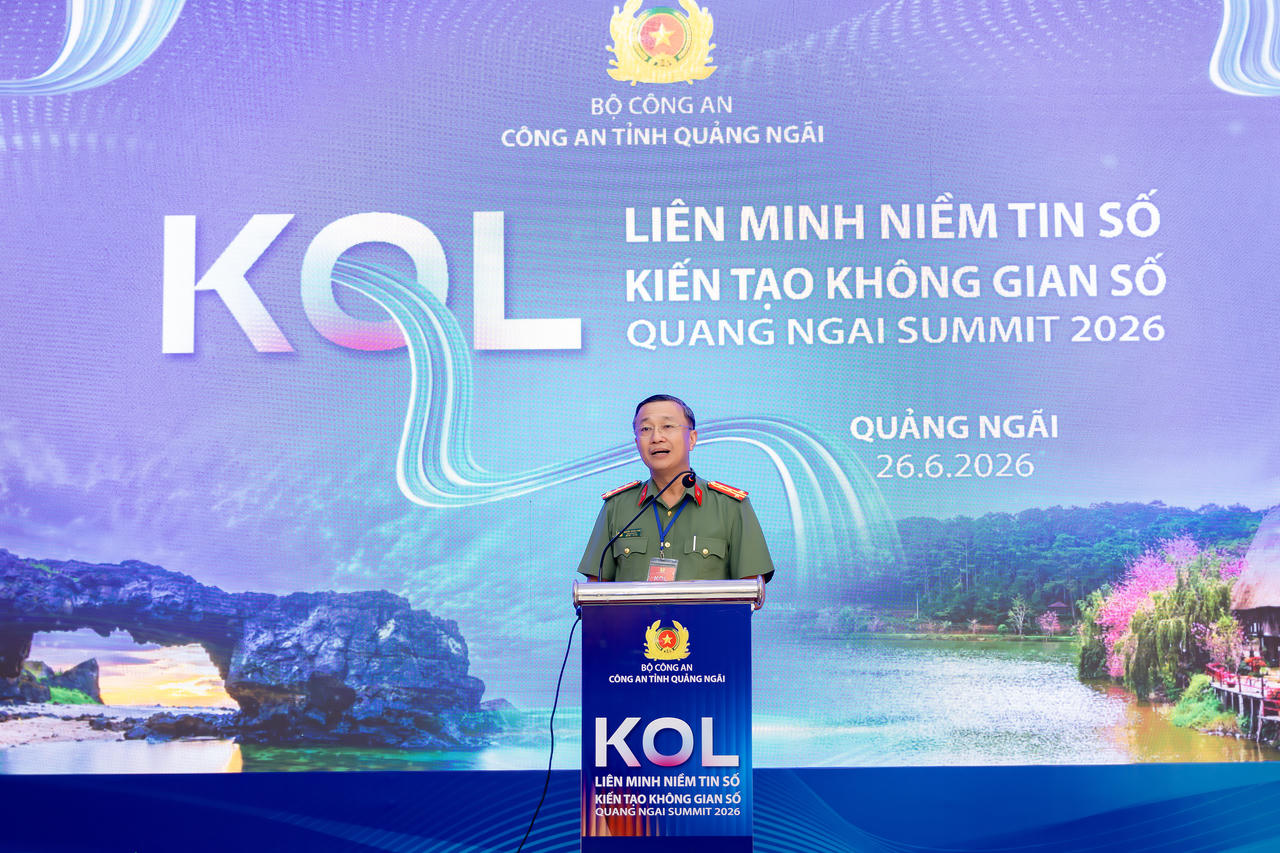 Công an tỉnh Quảng Ngãi ra mắt câu lạc bộ "Niềm tin số Quảng Ngãi", kết nối KOL chung tay xây dựng không gian mạng an toàn